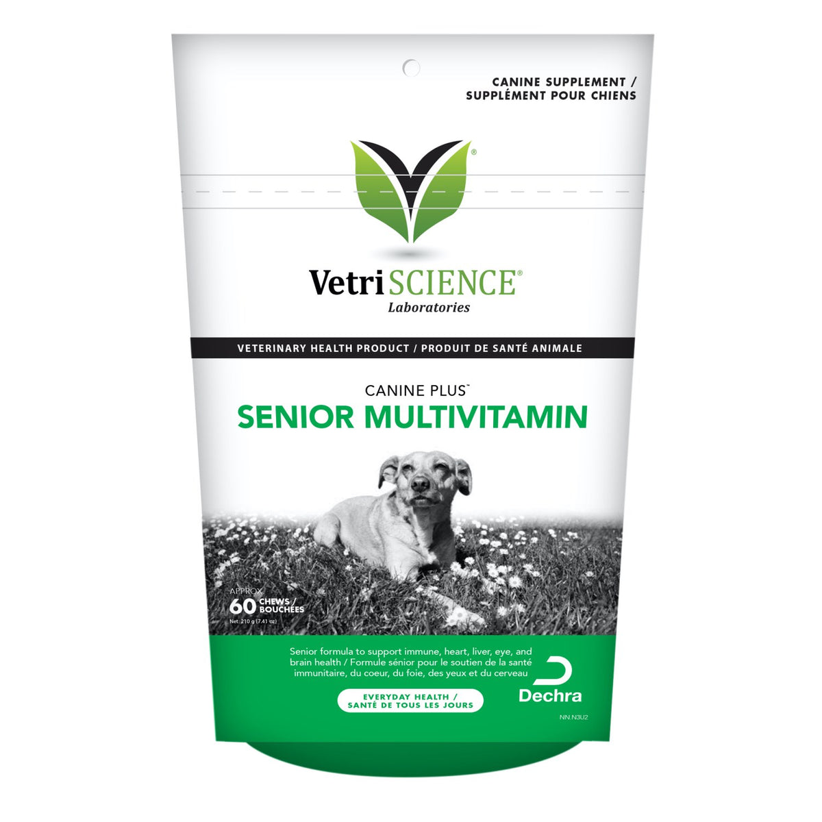 Canine Plus Senior Multivitamin Chews for Dogs (Original) 60 Soft Chews - Default Title - product image 1