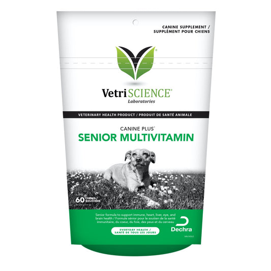 Canine Plus Senior Multivitamin Chews for Dogs (Original) 60 Soft Chews - Default Title - product image 1