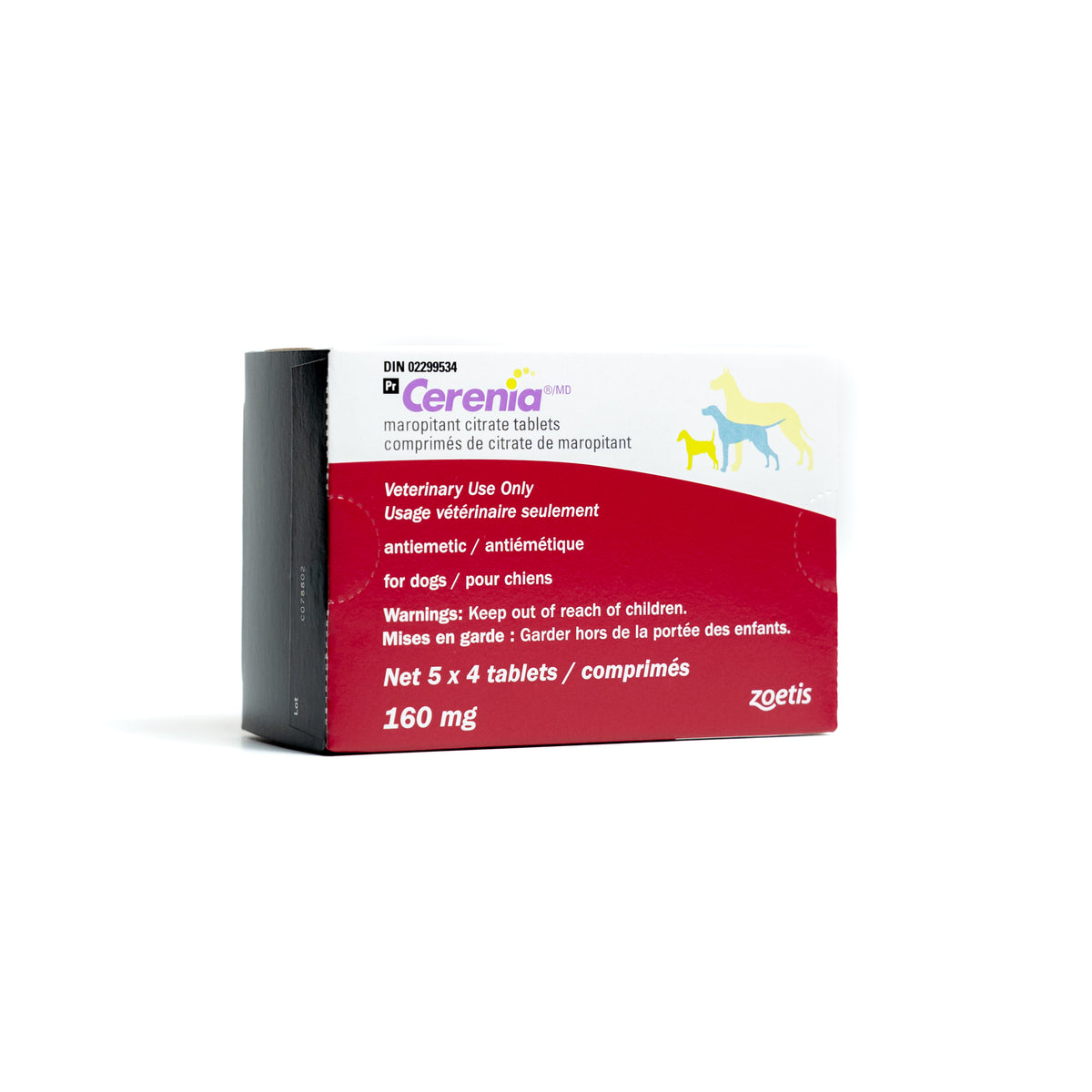 Cerenia Tablets for Dogs, 160 mg, 20 Tablets