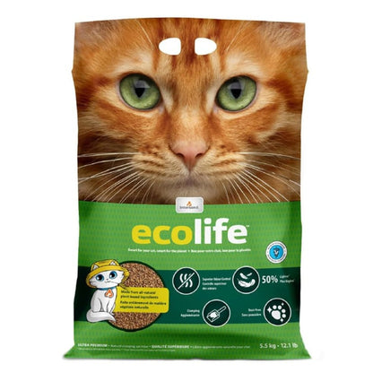 Clumping Litter Ecolife for Pets 5.5 kg Bag - view 2