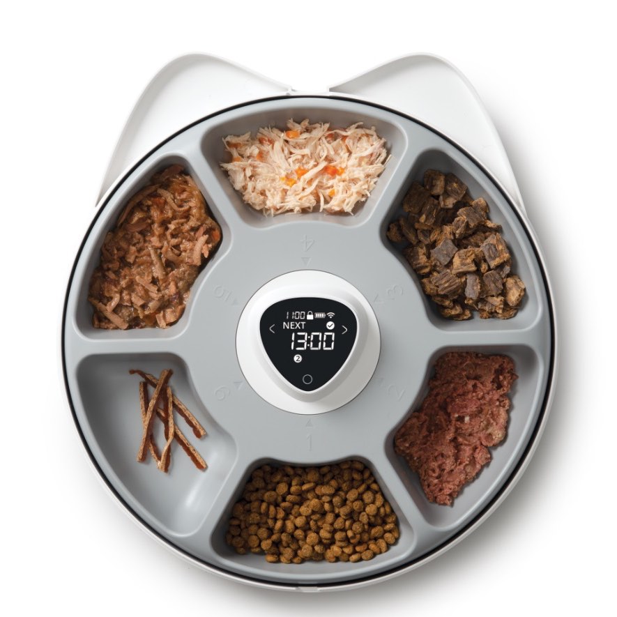 PIXI Smart Feeder 6-Meal for Cats 1 Unit - view 3