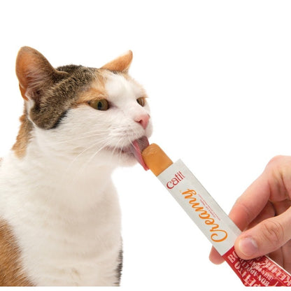 Creamy Lickable Cat Treats - Chicken and Shrimp / Pack of 5 - product image 2