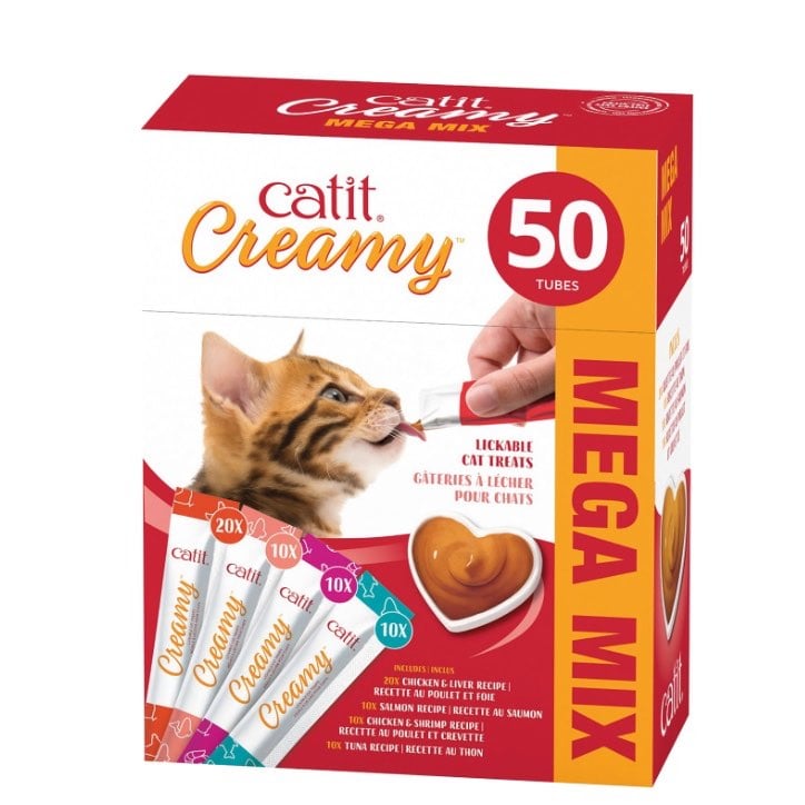 Creamy Lickable Cat Treats - Assorted Multipack / Pack of 50 - product image 1