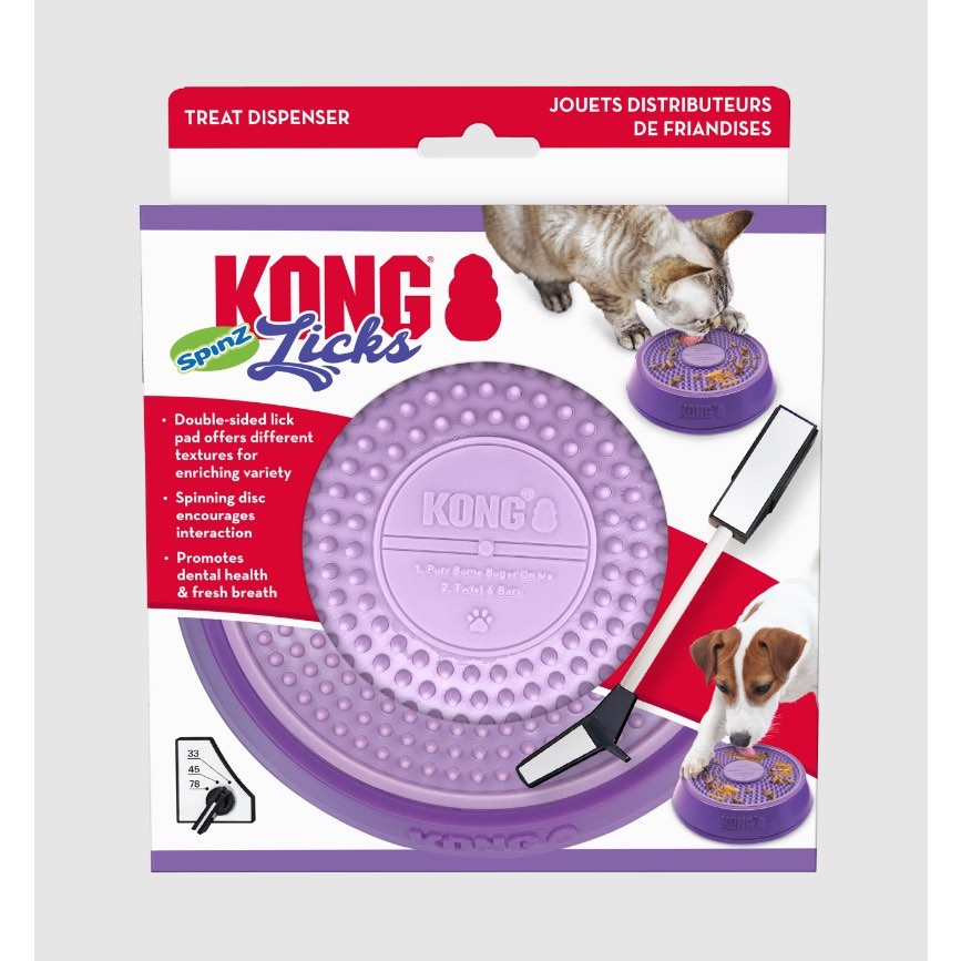 Treat Dispenser Spinz Licks for Dogs (Purple) - view 3
