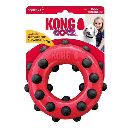 Dotz Circle Toy for Dogs (Red) - view 2