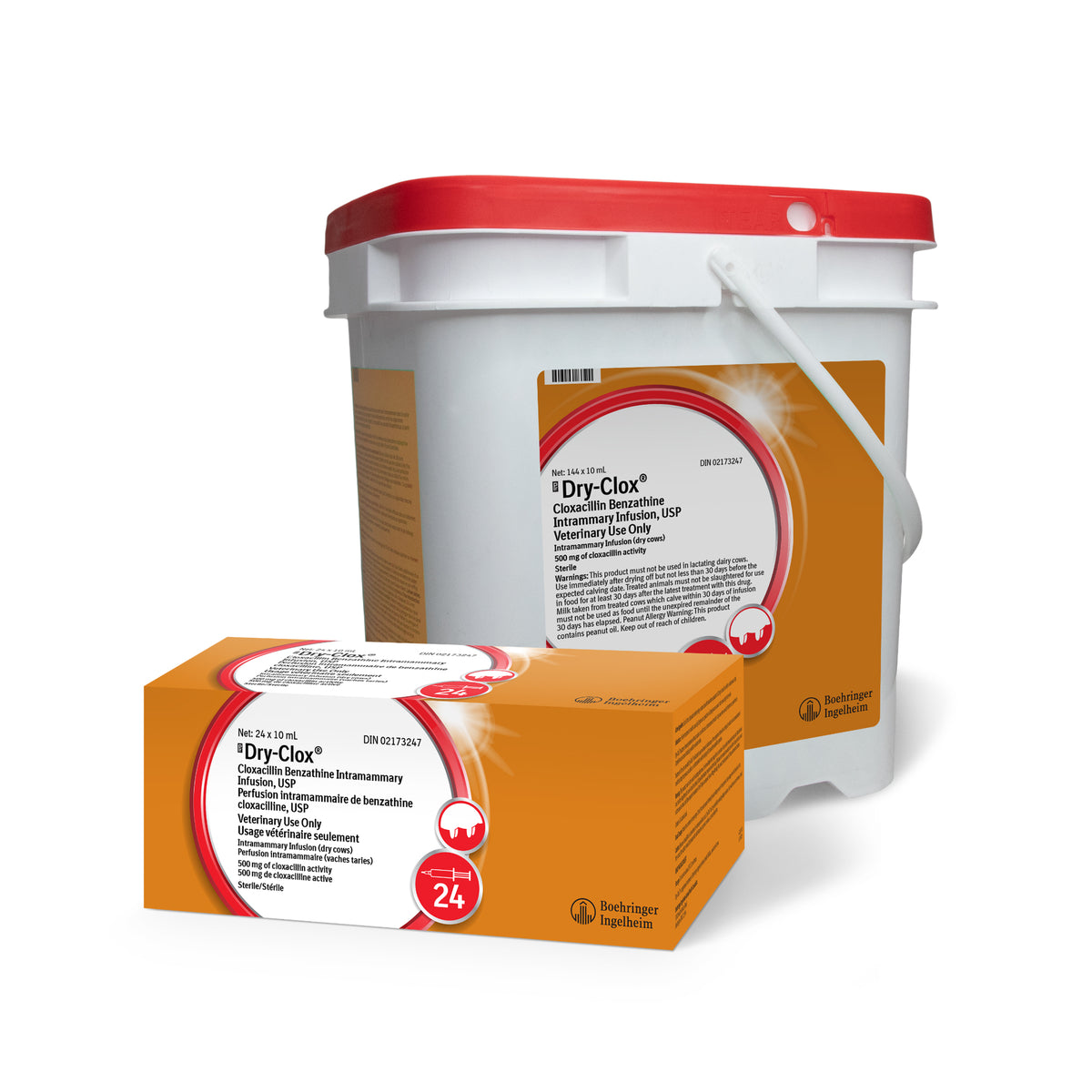 Dry-Clox for Farm Animals, 500 mg, 24 Units
