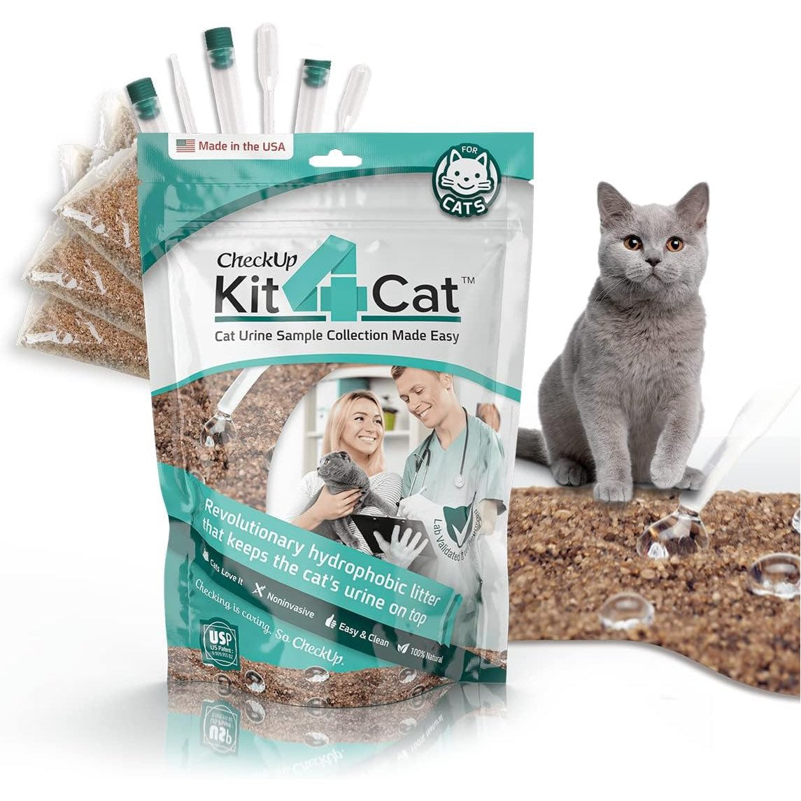 Kit4Cat hydrophobic litter for cats