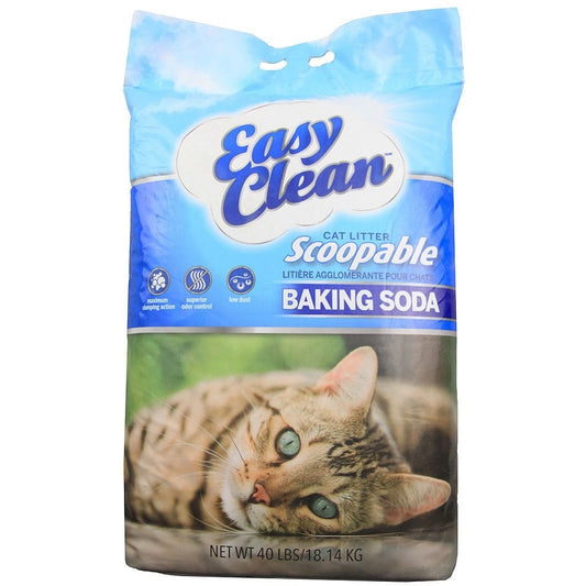 Clumping Litter Easy Clean with Baking Soda for Cats 40 lb Bag - Default Title - product image 1