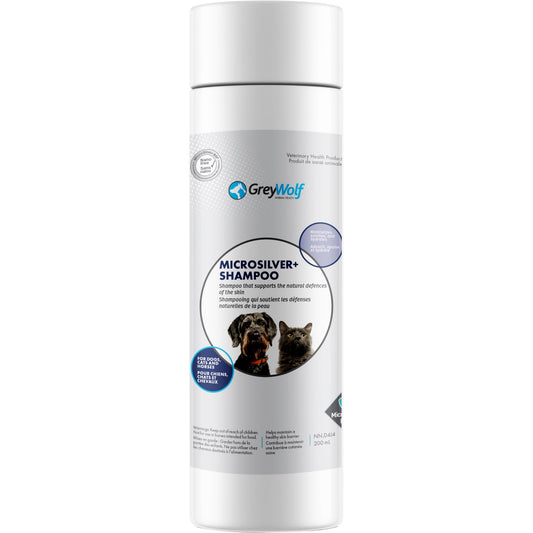 Shampoo MicroSilver+ for Cats, Dogs and Horses 200 mL Bottle 0.2 % - Default Title - product image 1