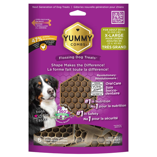 Yummy Combs Dental Treats for Extra Large Dogs - Chicken - product image 1