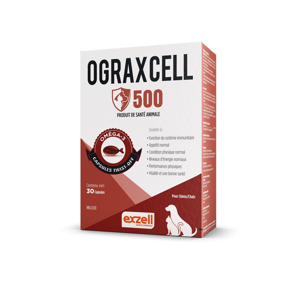 Ograxcell for cats and dogs
