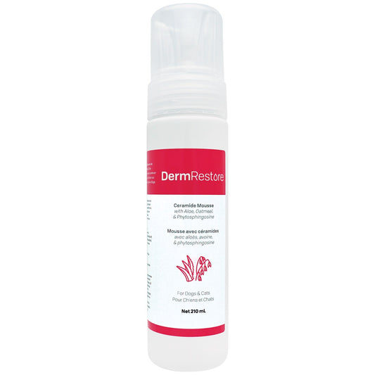 Mousse DermRestore for Cats and Dogs 210 mL Bottle - Default Title - product image 1