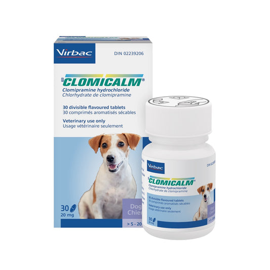 Clomicalm Flavoured Tablets for Dogs, 20 mg, 30 Chews