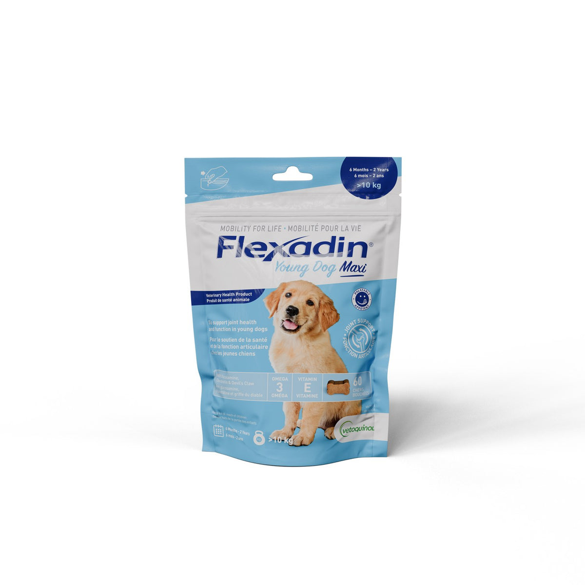 Flexadin Young Dog Maxi Chews for Young Dogs (Chicken) Pack of 60 - Default Title - product image 1
