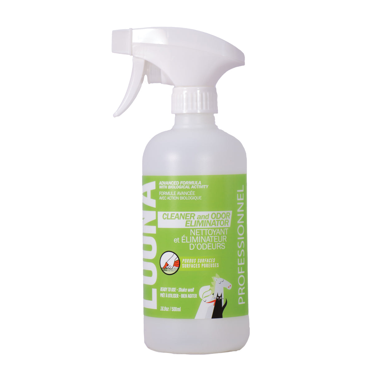 Odor Eliminator for Porous Surfaces 500-mL Empty Bottle 1 Unit - Default Title - product image 1