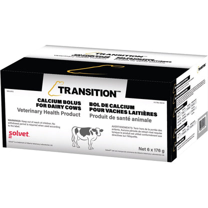 Transition Calcium Bolus Pack of 6, for Farm Animals 176 g - view 2