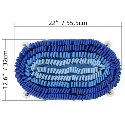 Snuffle Mat PawzNDogz Level 2 for Dogs 1 Unit, Fire & Ice-Ice, 1 Mat - Default Title - product image 2