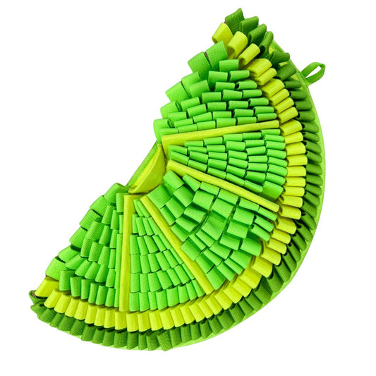 Snuffle Mat PawzNDogz Level 2 for Dogs 1 Unit, Citrusy-Zesty Lime, 1 Mat - view 2