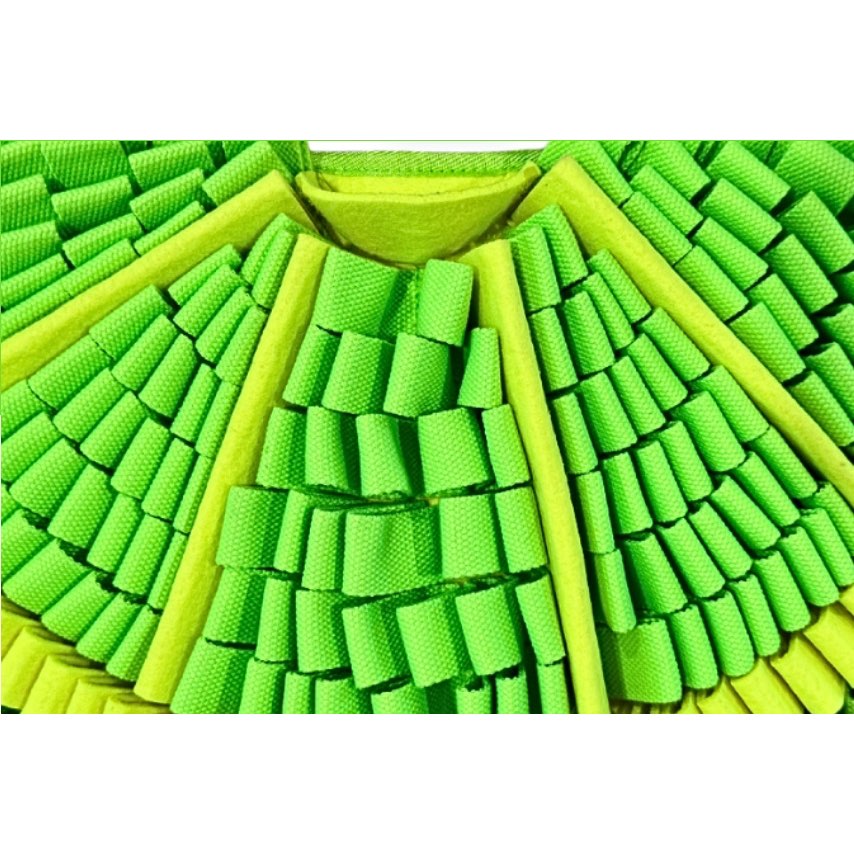 Snuffle Mat PawzNDogz Level 2 for Dogs 1 Unit, Citrusy-Zesty Lime, 1 Mat - view 4