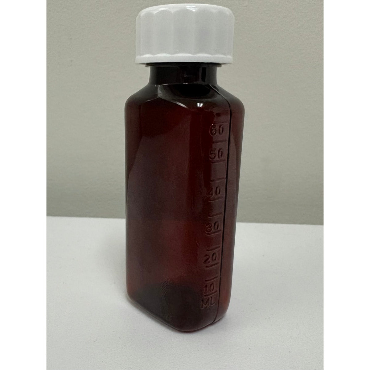 Plastic Bottle Graduated with Safety Cap - view 1