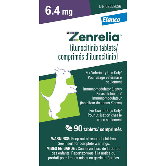 Zenrelia Tablets for Dogs, Violet 6.4 mg, 90 Tablets - view 1
