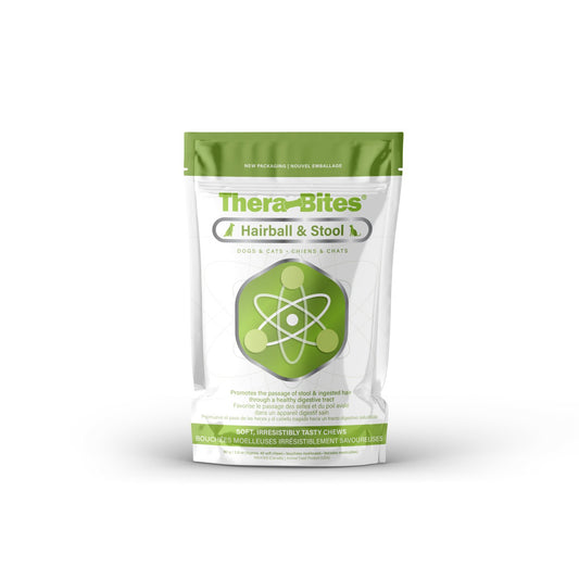 Thera-Bites Hairball and Stool for Cats and Dogs 40 Soft Chews 46 mg - Default Title - product image 1