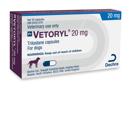 Vetoryl Capsules for Dogs, 20 mg, 30 Capsules - view 2