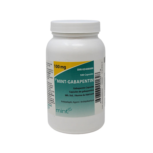Gabapentin Capsules, 100 mg, 500 Capsules