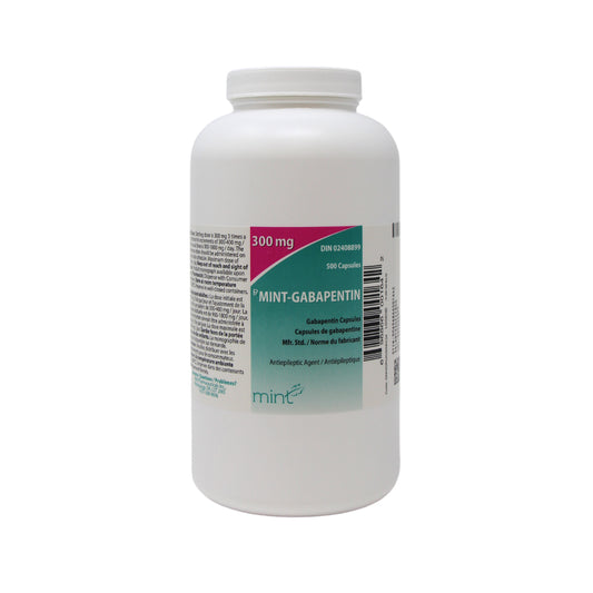 Gabapentin Capsules, 300 mg, 500 Capsules