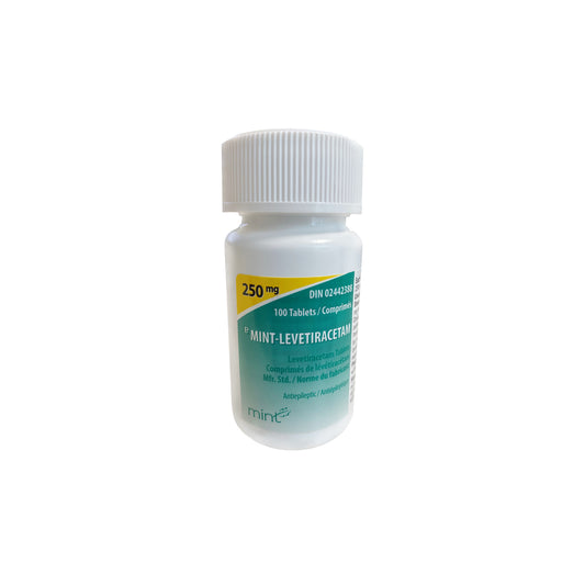 Levetiracetam Tablets, 250 mg, 100 Tablets