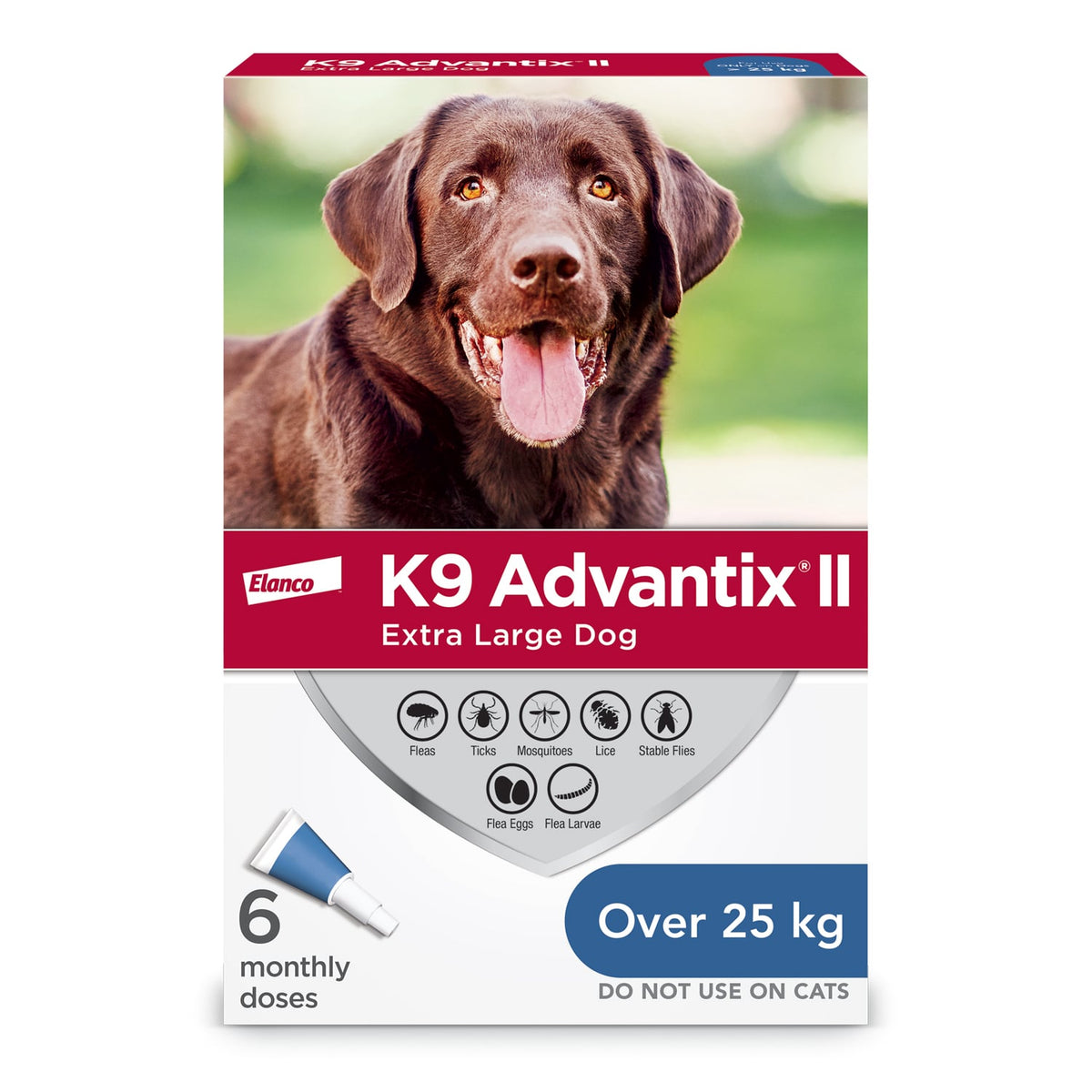 K9 Advantix II for Dogs Solution - Pack of 6 X 4 mL - product image 2