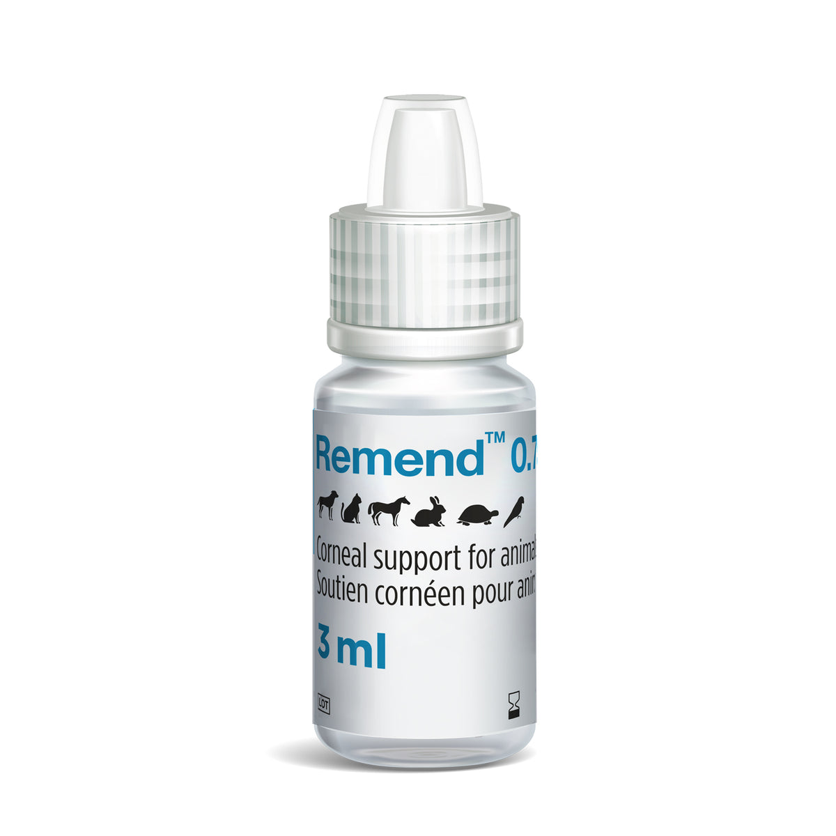 Remend 0.75 Corneal Support for Cats, Dogs, Horses and Small Pets 3 mL Bottle 0.75 % - Default Title - product image 2