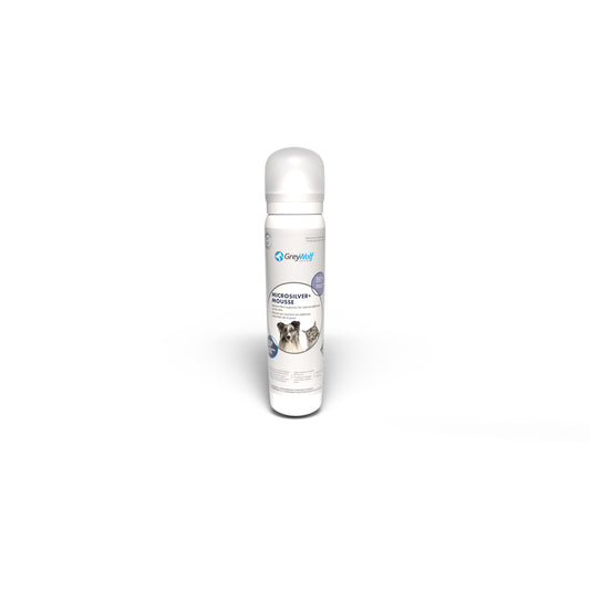 MicroSilver+ Mousse for Cats and Dogs 100 mL Bottle 0.2 % - Default Title - product image 1