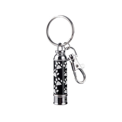 Keychain-Cylinder with Paw Print 1 Unit - Default Title - product image 1
