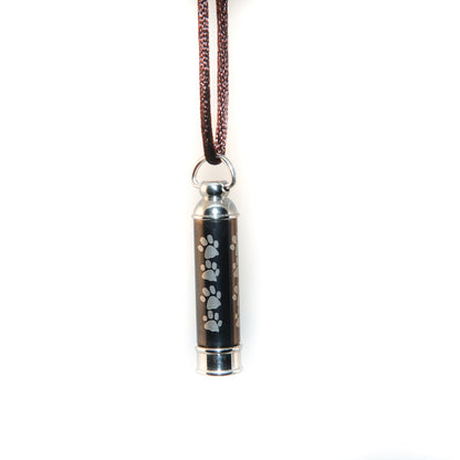Keychain-Cylinder with Paw Print 1 Unit - Default Title - product image 2