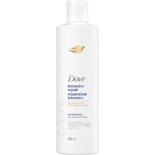 Dove Intensive Repair Shampoo for Damaged Hair , with Liquid Bio-Protein Care technology, 355 ML front package