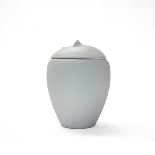 Urn Stoneware-White Cat for Pets 1 Unit - Default Title - product image 2