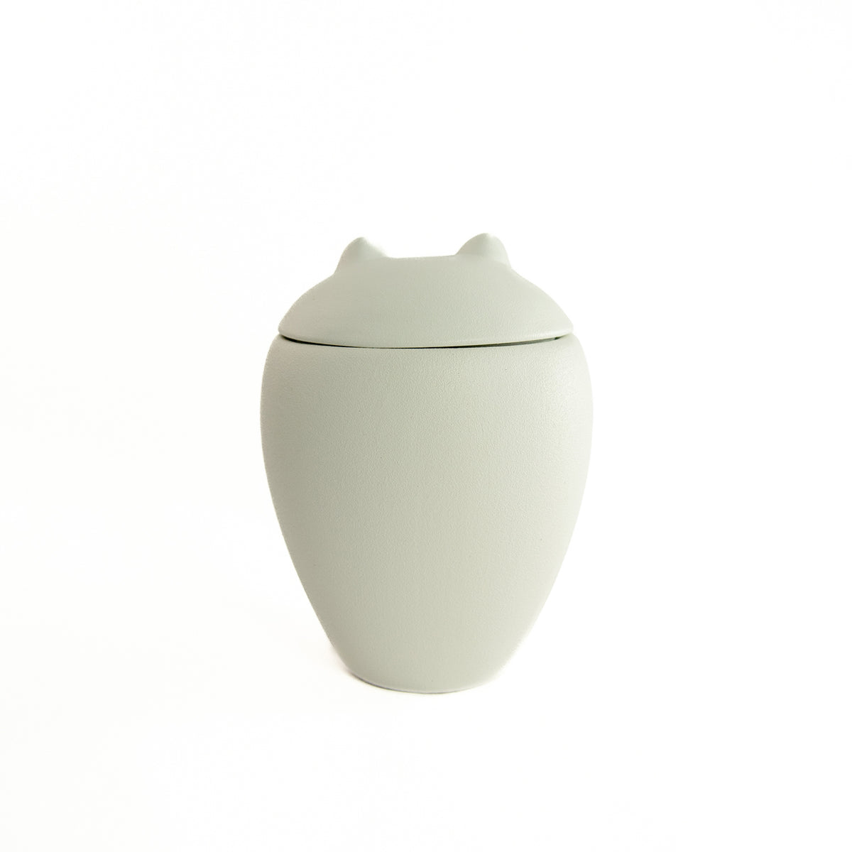 Urn Stoneware-White Cat for Pets 1 Unit - Default Title - product image 3