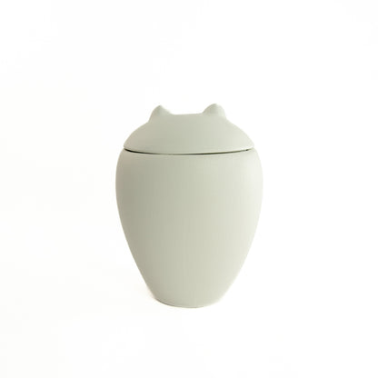 Urn Stoneware-White Cat for Pets 1 Unit - Default Title - product image 3
