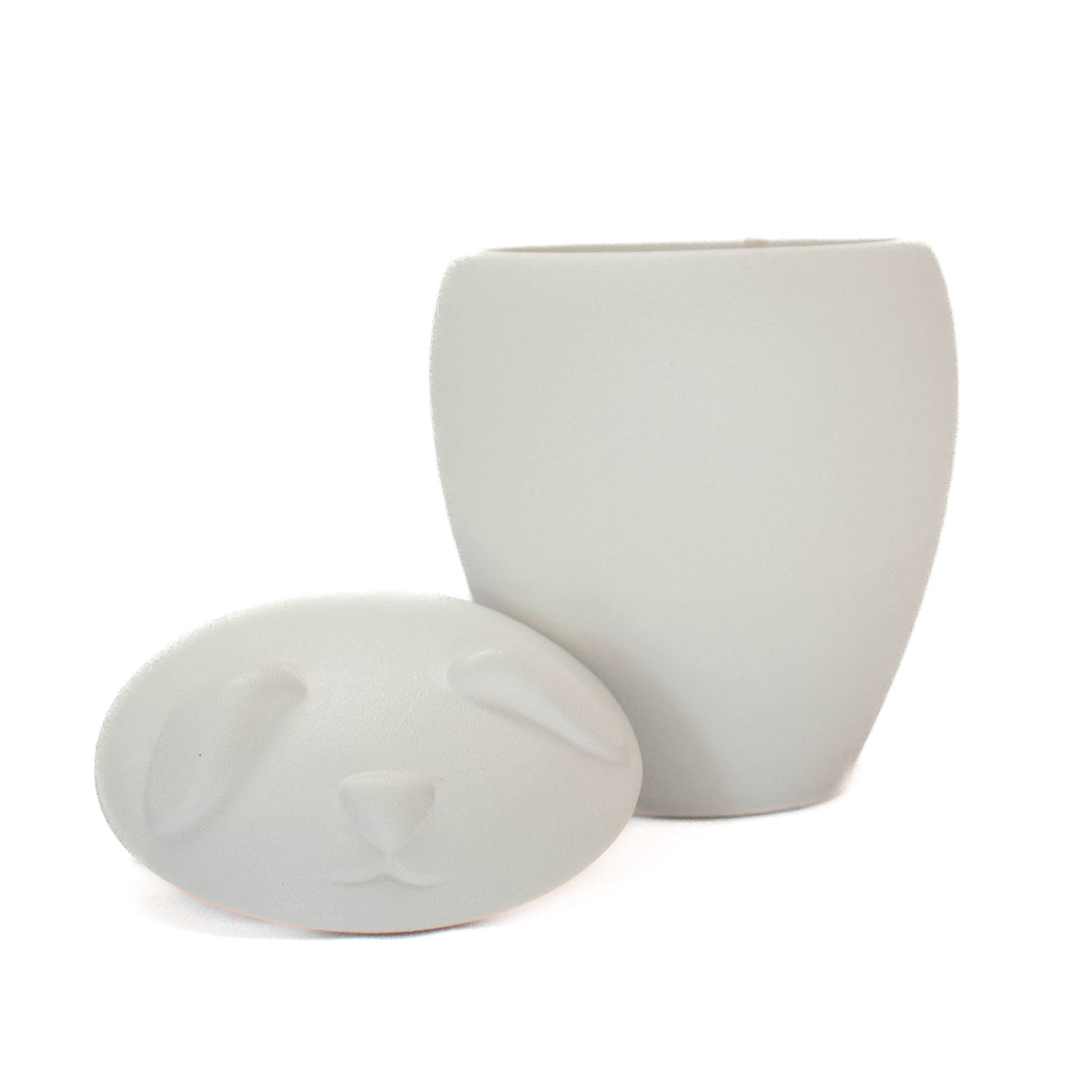 Urn Stoneware-White Dog for Pets 1 Unit - Default Title - product image 4