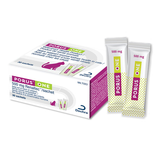 Porus One Powder Pkg/30 Pouches for Cats 500 mg - Default Title - product image 1
