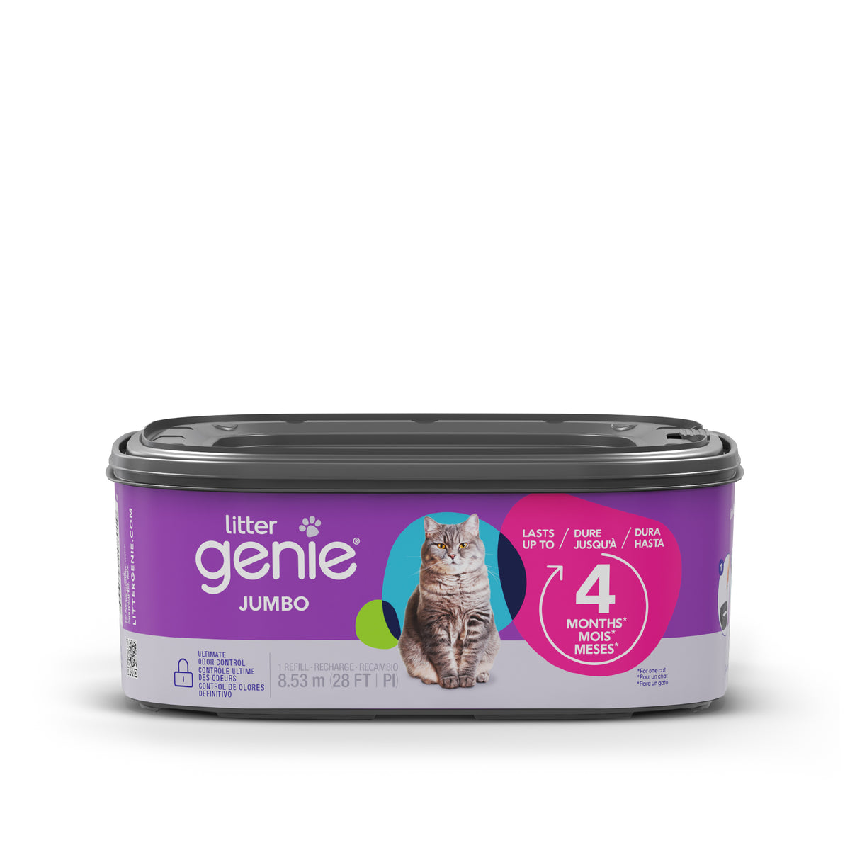 Refill Cartridge for Litter Pail for Cats-Jumbo 1 Refill - Default Title - product image 1
