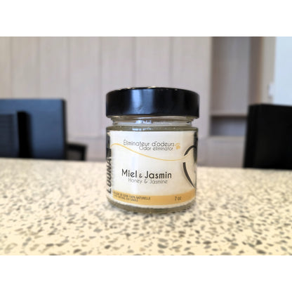 Candle LOONA with Odour Eliminator-Honey and Jasmine 1 Unit - Default Title - product image 2