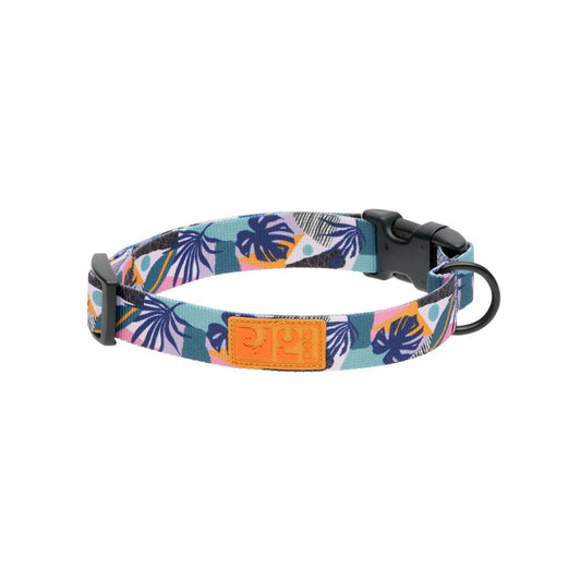 Patterned Eco Clip Collar for Dogs, Monstera, Medium - Default Title - product image 1