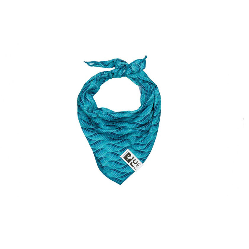 Zephyr Cooling Bandana for Dogs 1 Bandana, Waves, Medium/Large - Default Title - product image 1