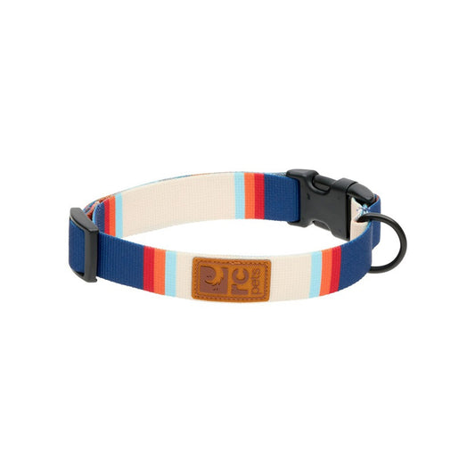 Patterned Eco Clip Collar for Dogs, Coastal Stripe, Small - Default Title - product image 1