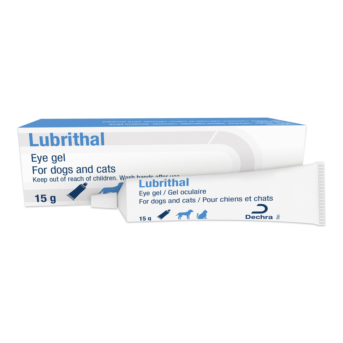 Lubrithal Eye Gel for Cats and Dogs 15 g Tube - Default Title - product image 1