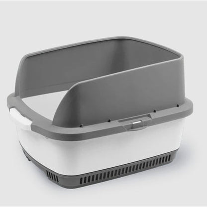 Litter Pan Cateco Starter Kit-Grey for Cats (Grey) 1 Unit - view 2