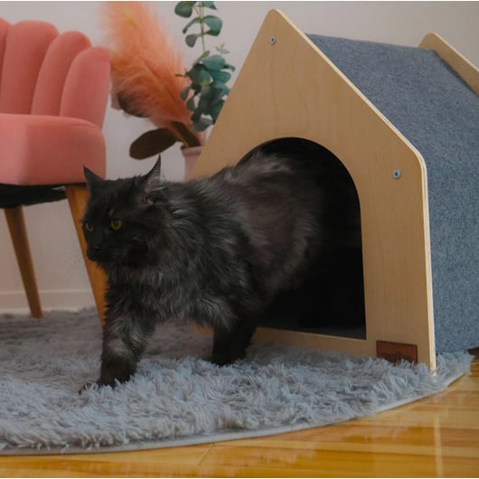 Scratchable House the Cottage for Cats 1 Unit - view 1