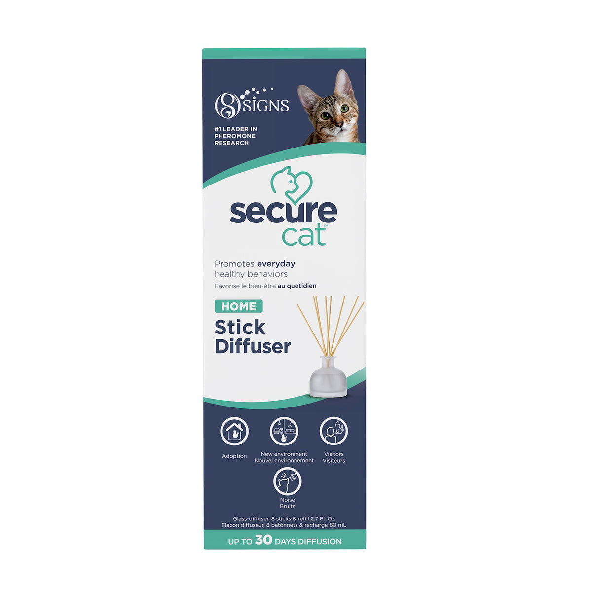 SecureCat Home Starter Kit (Diffuser + Refill) for Cats - Default Title - product image 1